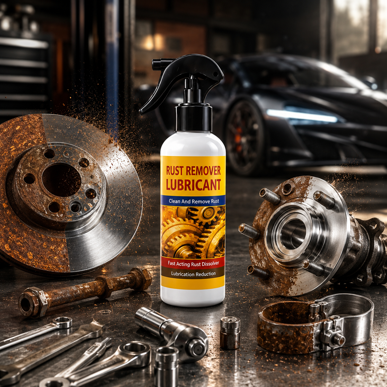 Rust-Free Metal Revival Spray