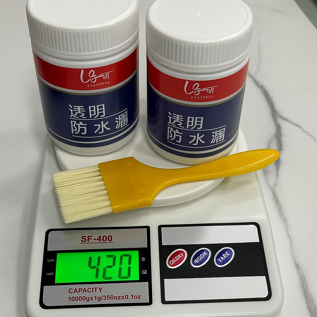Transparent Waterproof Glue 200g Each (Pack Of 2)