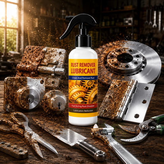 Multipurpose Metal Rust Remover Spray 500ml Each (Pack Of 2)